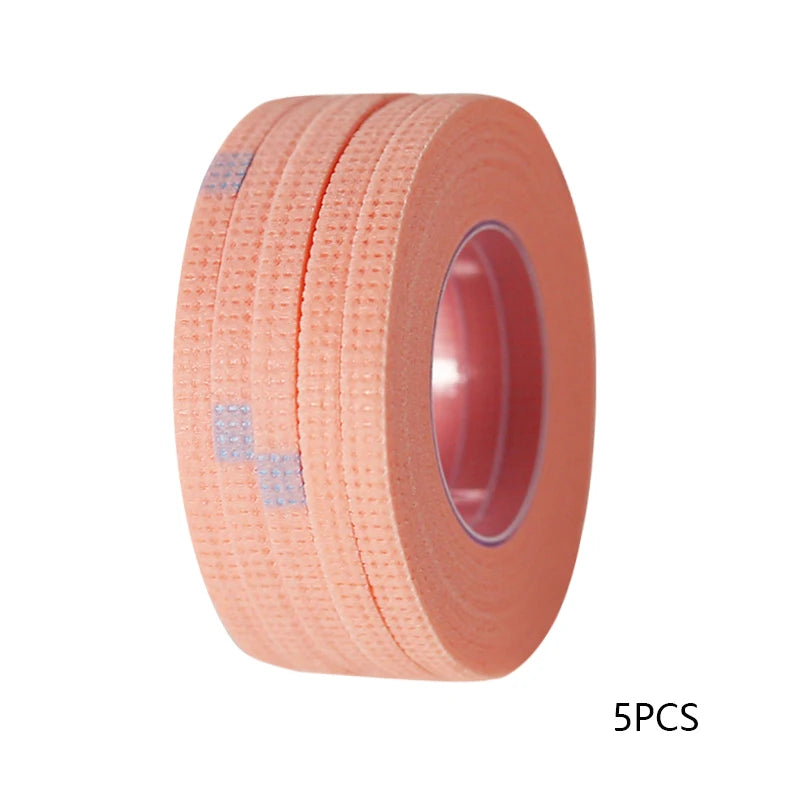 5 Rolls Eyelashes Extension Tape PE Adhesive Tools Under Eye Pads For Micropore Lashes Grafting Supplies Lash Lifting Tapes Women Cosmetic Accessories