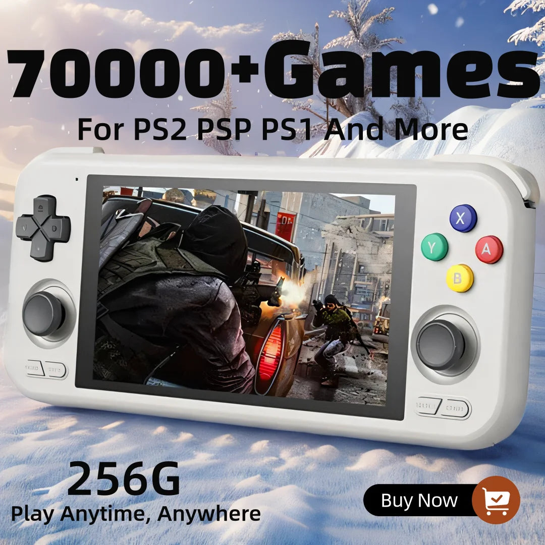 Upgrade Your Gaming Experience New RP4 PRO Android11 5000mAh 256G 70000+ Games For PS2 PSP PS1 Arcade Game Play Anytime Anywhere