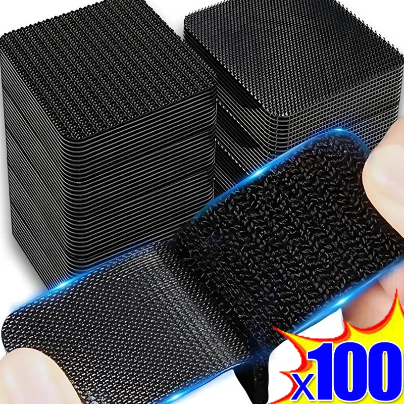 NEW!!!! Strong Double Faced High Adhesive Fixing Stickers Carpet Pad Dashboard Mat Fixed Patch Home Floor Anti Skid Grip Tape Sticker