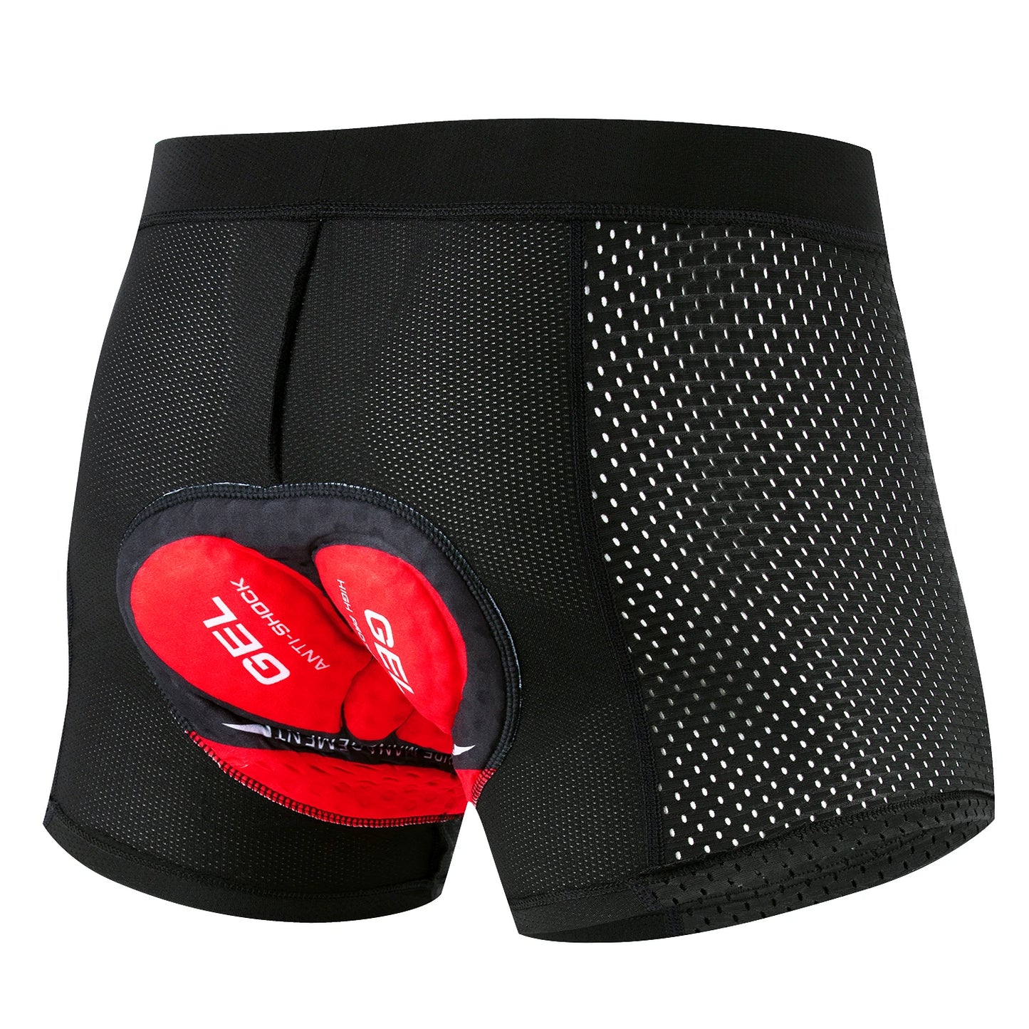 New Arrivals S-3XL 4 Colors Cycling Padded Shorts Men's Cycling Underwear Breathable Mesh Riding Underpants Gel Pad Shockproof Bike Shorts Bicycle Underwear