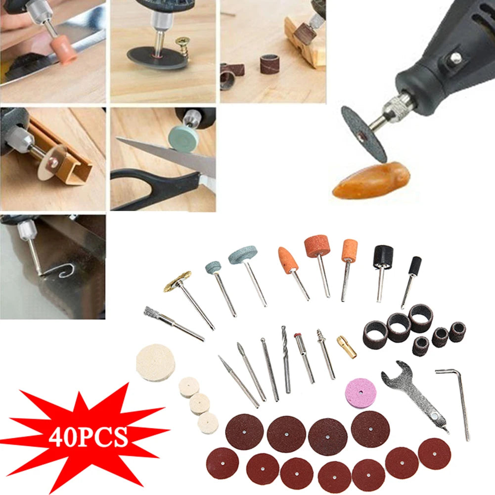 NEW Arrivals 373PCS Set Mini Electric Drill Multi Rotary Tool Accessories Set Grinding Polishing Rotating Polishing Kits For Dremel Accessory