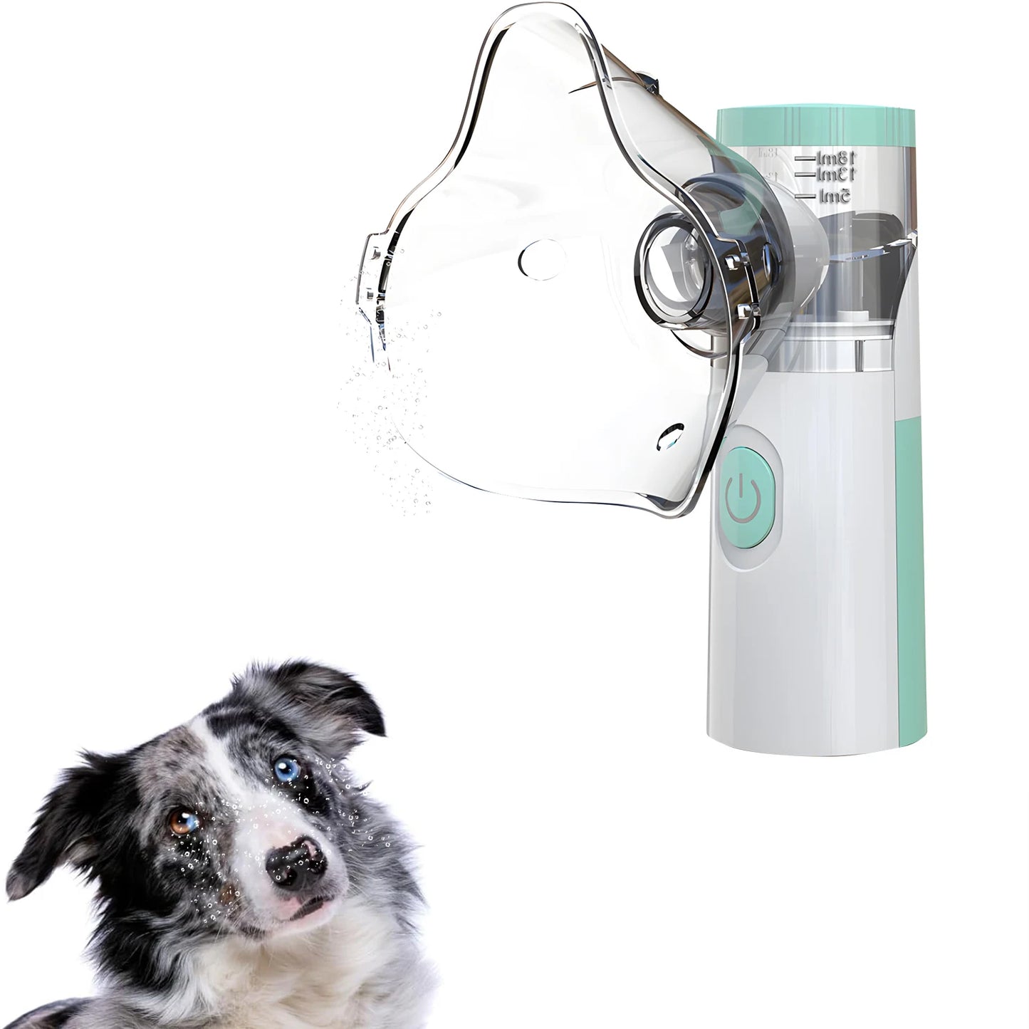 NEW Arrivals Pet Portable Nebulizer Machine Medical Atomizer Inhalator for Animal Silent Inhaler Humidifier Nebulizer Pets Health Care Supplies