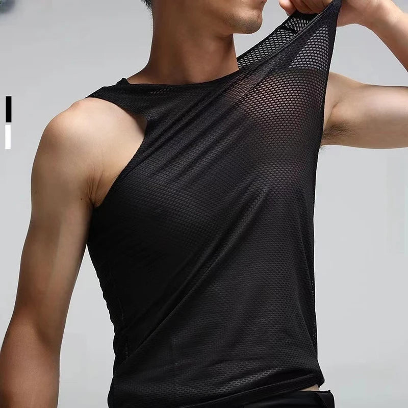NEW Arrivals S-4XL Plus Size Cycling Base Layer Reflective Underwear Cycling Jersey Sport Vest Men Undershirt Quick Dry Elastic Vest Road Bike Clothes