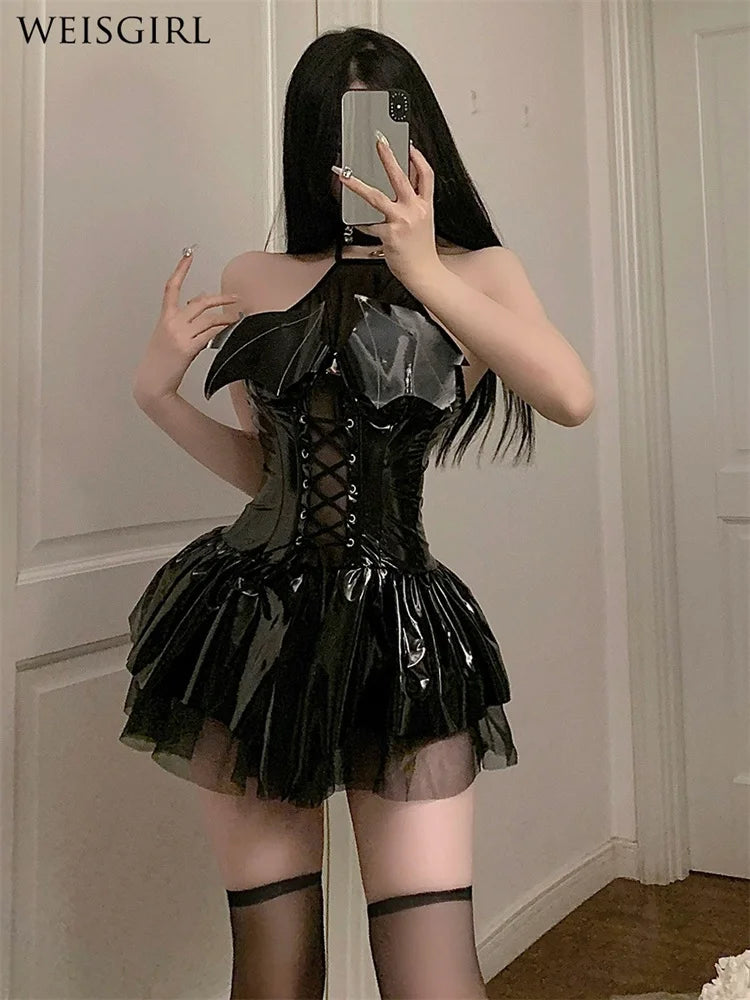Lolita Dress Sexy Outfit Christmas Holiday Party Cosplay Costume Women French Servant Lolita Dress Uniform Suit Cosplay Costumes