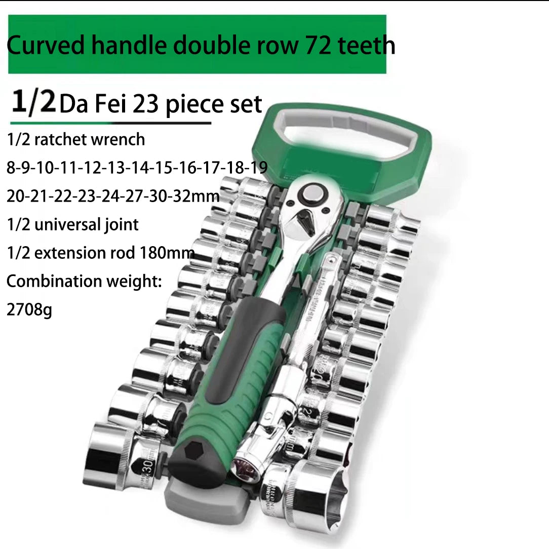 NEW Arrivals Hand Tools, Key Set Wrench, Ratchet Wrench Set 1/4 3/8 1/2 Auto Repair Spanner Tools Car Repair Accessories