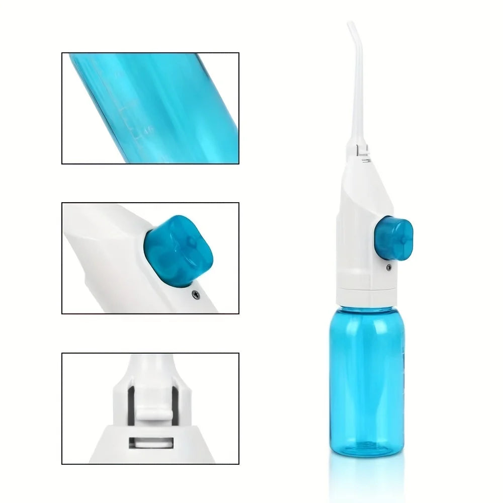 NEW Household High Pressure Oral Irrigator Portable Teeth Clean Water Dental Floss Manual High Pressure Water Toothpick Dental Accessories