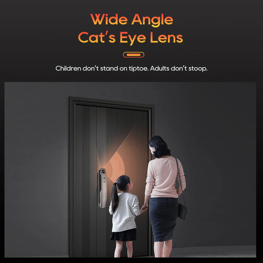 Low-Price Sales are Limited NEW Arrivals 3D Face Recognition Bluetooth Wi-Fi APP Control Intelligence Door Lock Biometric Fingerprint Smart Keyless Access Password IC Card Smart Life Home Security Supplies