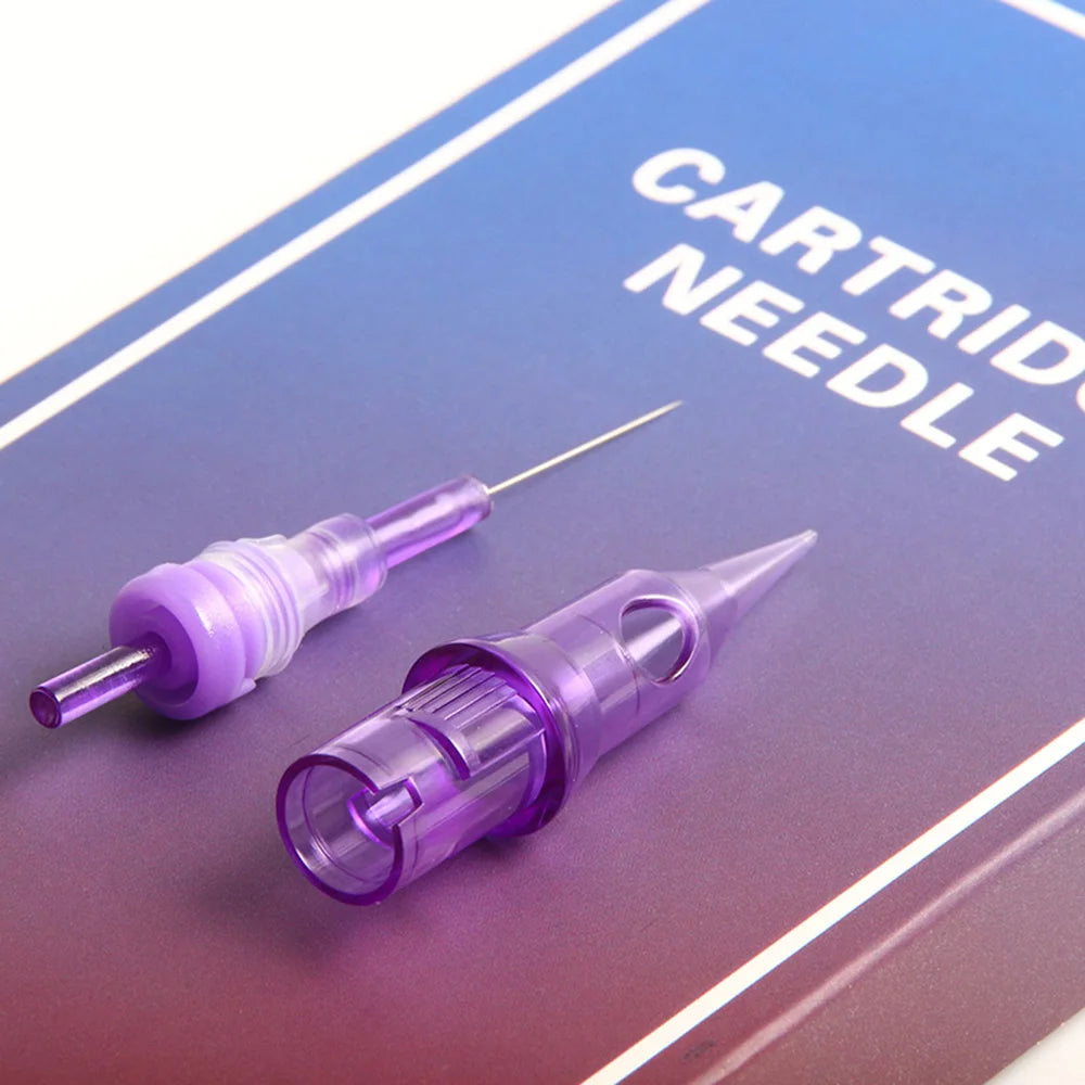 50pcs/box Mix Size Disposable Tattoo Cartridges Needle 3RL+5RL+7RL+9RL+5RS+7RS+9RS+9RM+11RM+7M1 For Tattoo Machine Pen