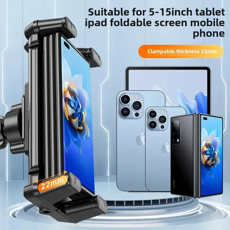 NEW Arrivals Universal Mountaintop Electric Vehicle Dynamic Bicycle Fitness Equipment Baby Phone Tablet Anti-Loose Support Holder Sports Supplies