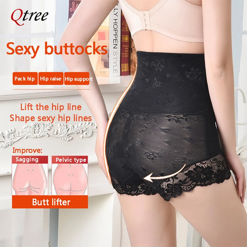 NEW Arrivals M-3XL Plus Size Women High Waist Body Zipper Shaper Panties Tummy Trimmer Belly Control Slimming Control Shapewear Girdle Waist Trainer