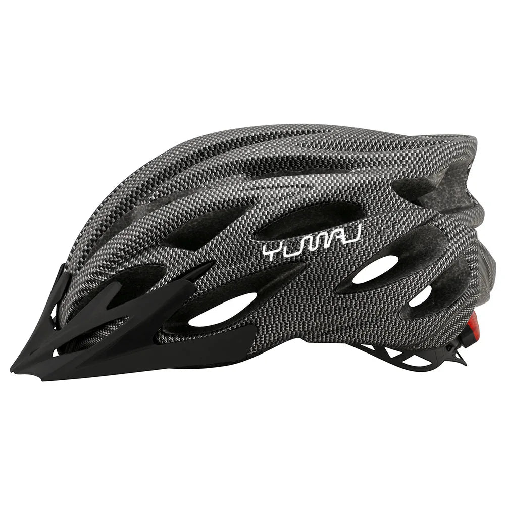 NEW 230g Ultralight 4 Colors Helmet Road Cycling Helmet Integrally- Molded with Removable Visor Goggles Bike Taillight Helmet Cycling Accessories Sports Supplies