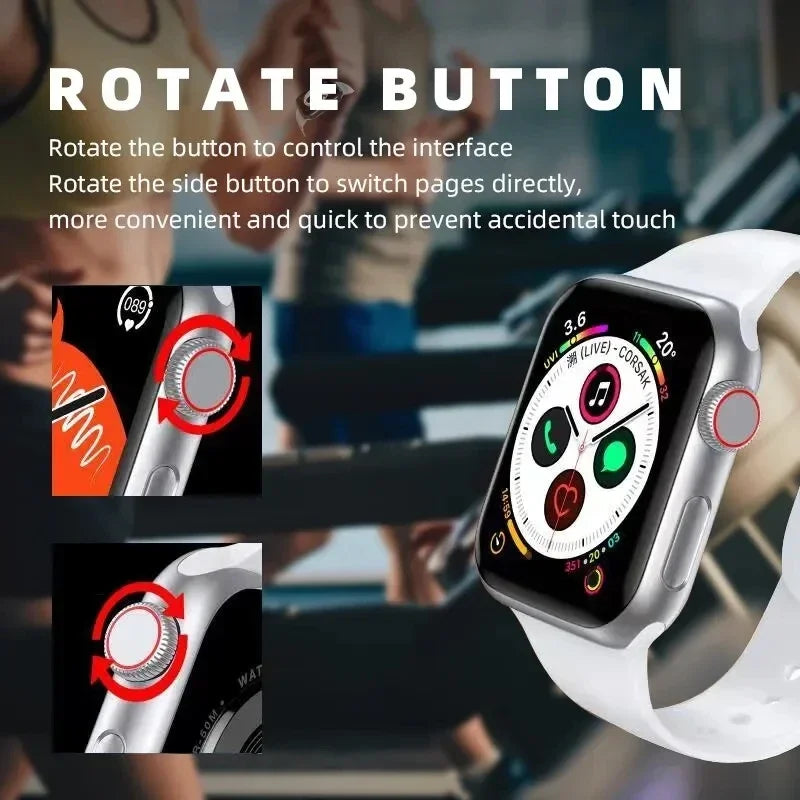 Smart Watch I8 Pro Max Answer Call Sport Fitness Tracker Custom Dial Smartwatch Men Women Gift For Apple Phone PK IWO 27 X8 T500
