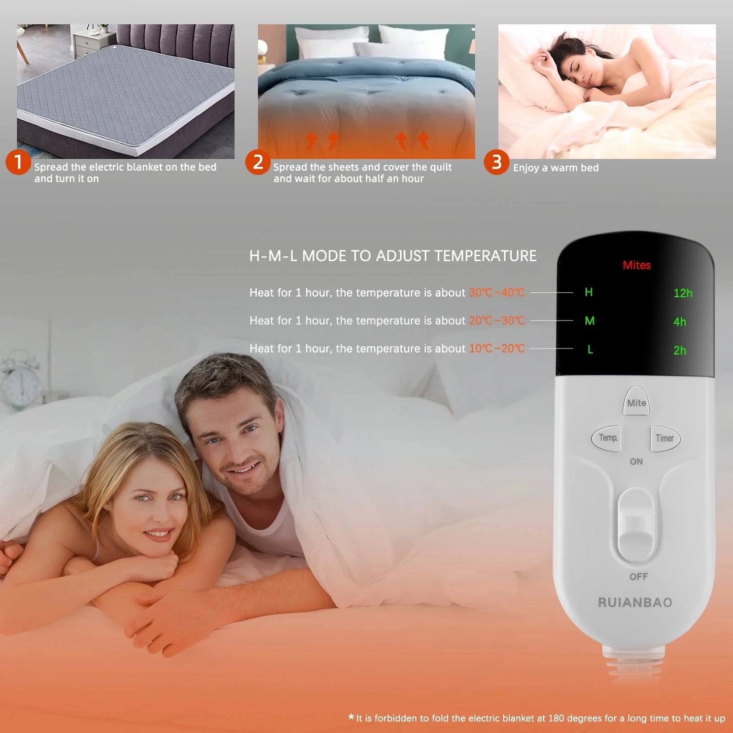 Double electric blanket winter constant temperature warm soft and comfortable temperature protection electric blanket