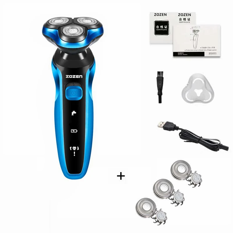 NEW Arrivals Gift for Husband Lover Electric Razor Set Electric Shaver Body Hair Cutting Shaving Machine for Men Women Clipper Rotary Beard Trimmer Waterproof Hair Sets Accessories Hair Care Supplies