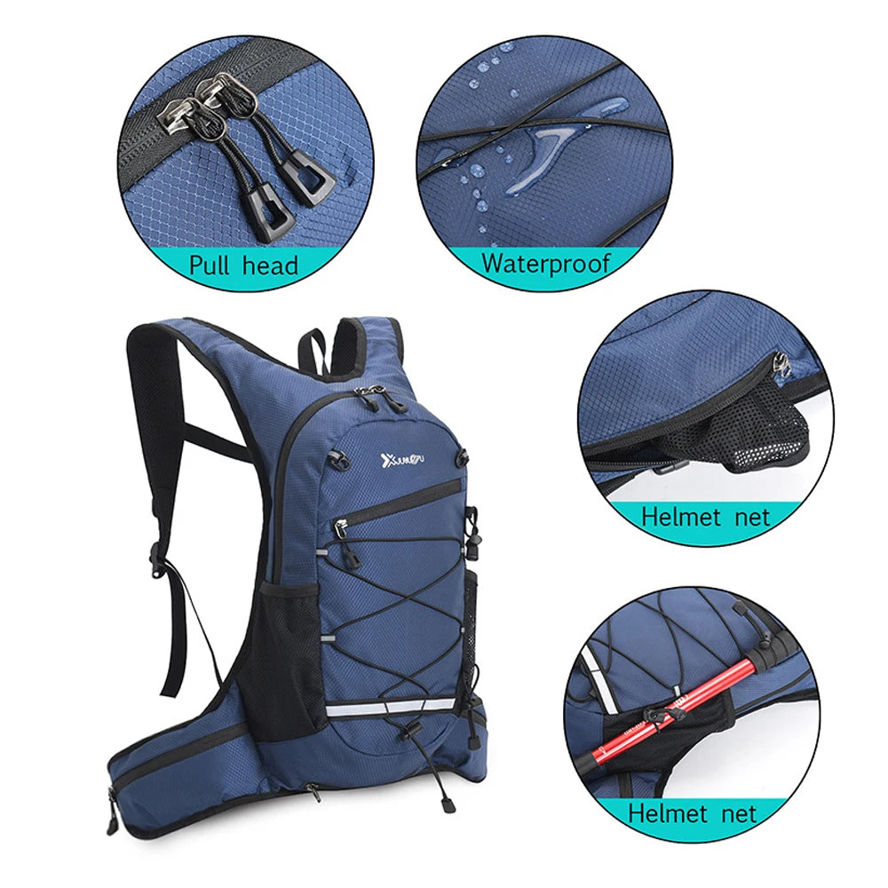NEW Arrivals Hydration Backpack with Hydration Bladder, 1L, Small Running Backpack with Hydration System, Jogging for Men and Women Outdoor Travel Hiking Climbing Cycling Backpack
