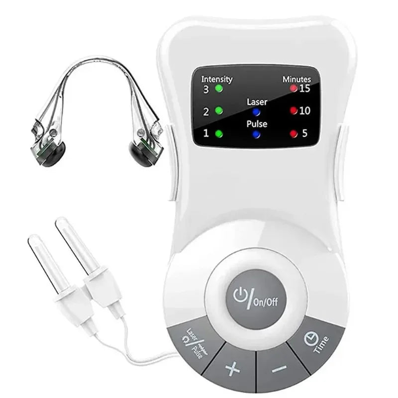NEW Arrivals Rhinitis Red Light Treatment Machine Stuffy Nose Nasal Itching Sinusitis Cold Cure Allergy Reliever Therapy Device Health Care Supplies