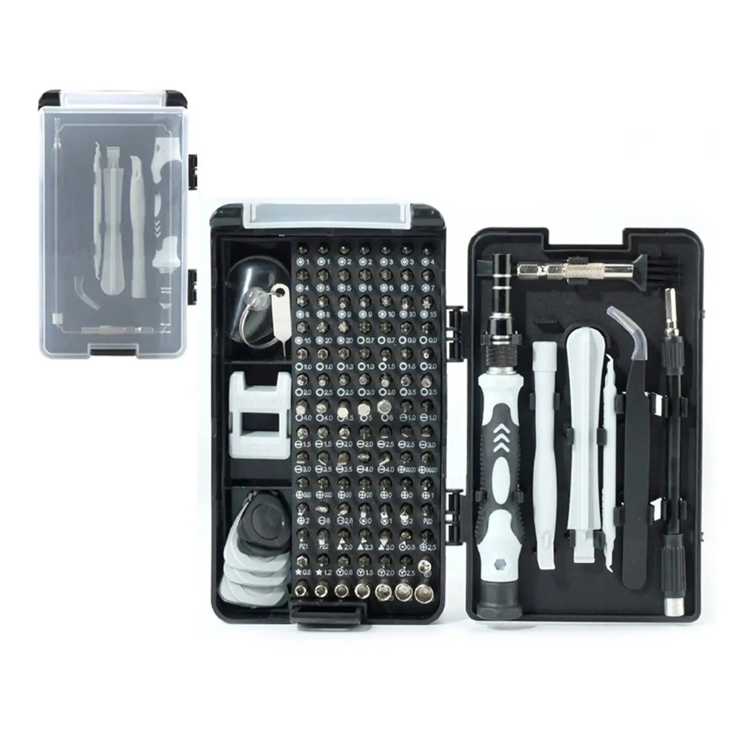 NEW Arrivals 117 in 1 Set 4 Colors Precision Screwdriver Set Professional Repair Hand Tool Kit with 98 Magnetic Drill Bits for Laptops iPhone Tablets Drone Mobile Phones PC Xbox PS4 Switch