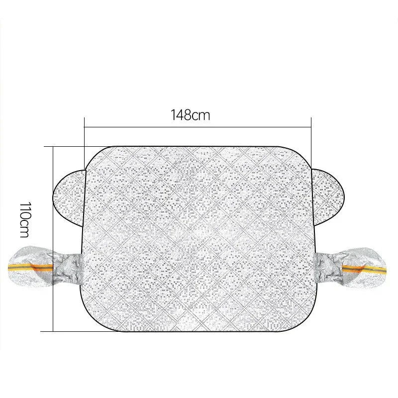 NEW Arrivals 3 Sizes Magnetic Car Snow Ice Protector Window Windshield Sun Shade Front Rear Windshield Block Cover Visor Auto Exterior Accessories