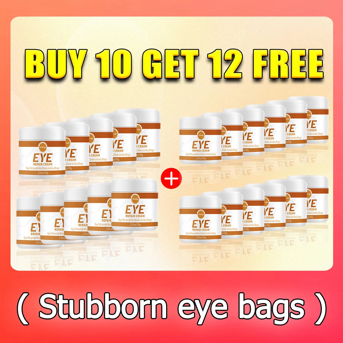 NEW Buy 10 Get 12 Free Korean Snail Eye Cream Collagen Fade Fine Lines Wrinkle Lightening Dark Circles Firming Eye Bags Puffiness Moisturizing Eye Cream Women Beauty Supplies