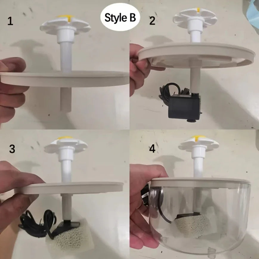 NEW Arrivals Pets Water Fountain Auto Filter USB Electric Mute Cat Drinker Bowl 1200mL Recirculate Filter Drinker for Cats Puppies Water Dispenser
