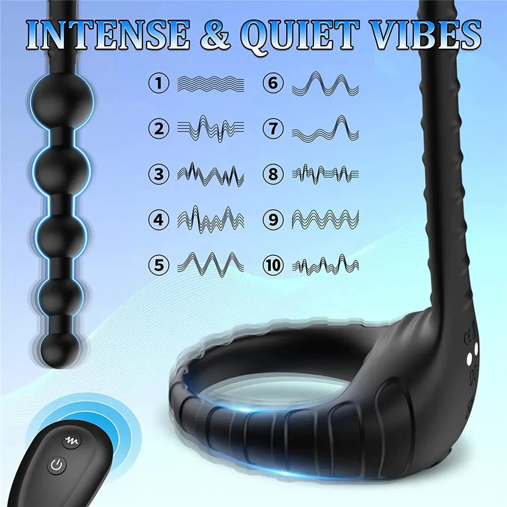Sexy Toys Cockring for Men Couples APP Control Bluetooth Vibrator Adult goods for Men Masturbator Penis Ring Sexy Accessories