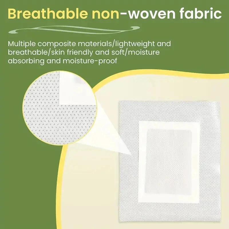 50pc-SOL LORA wormwood foot mask for fatigue relief, beauty maintenance, sleep, and foot care 10 patches/box