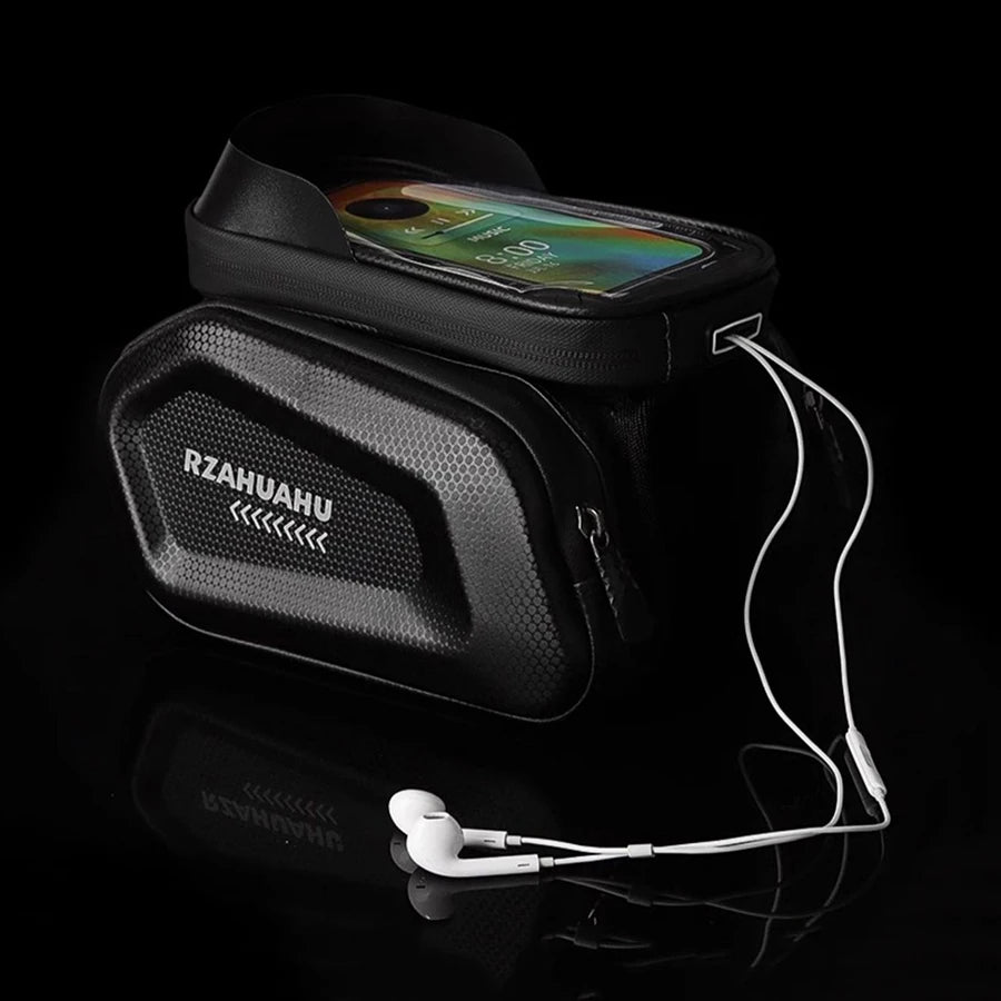 NEW Arrivals Bicycle Bag Waterproof Touch Screen Cycling Bag Top Frame Tube Bag MTB Road Bike Bag Phone Case Bike Accessories