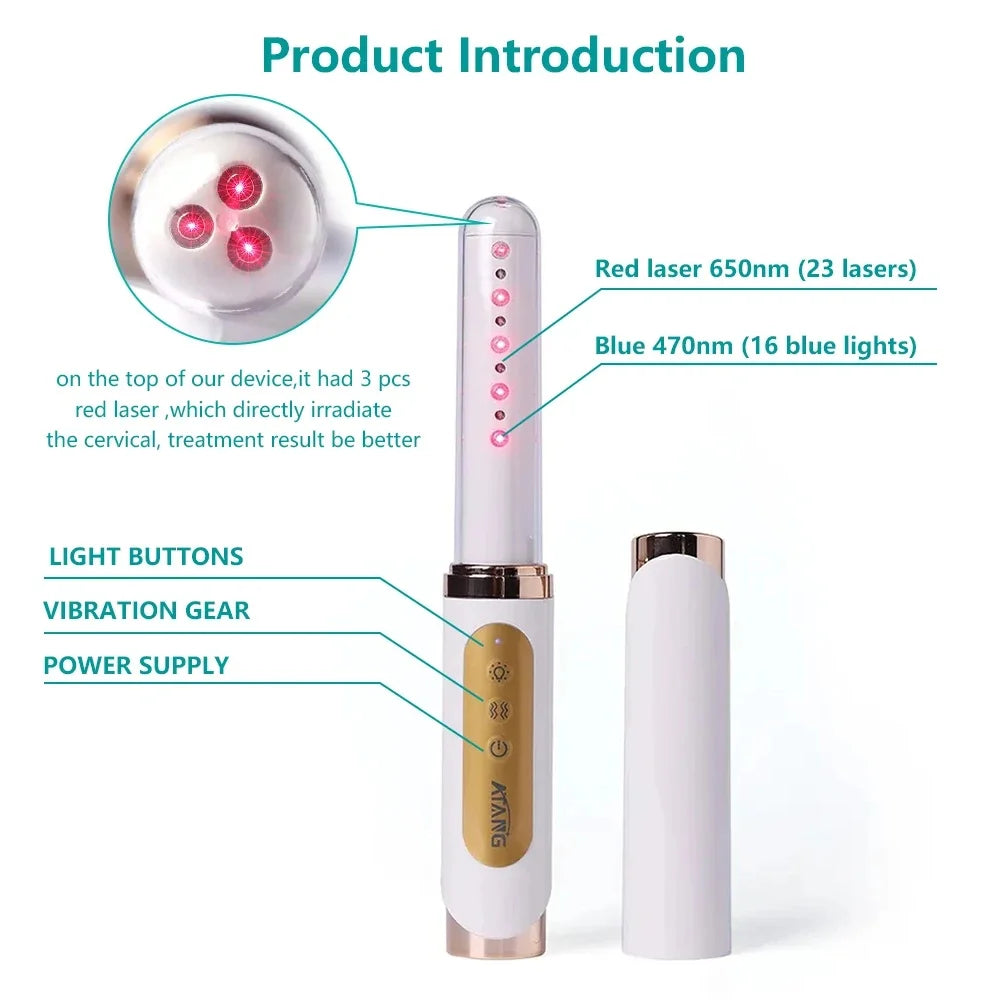 Vaginal Tightening Machine And Rejuvenation Wand For Cervical Erosion Treatment Health Care Product