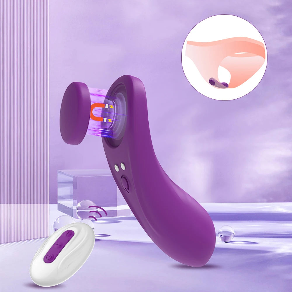 Sexy Panties Vibrator Female Clitoris Stimulator Mini Wearable Panty Wireless Remote Control Vibrating Massager Adult Sex Toy