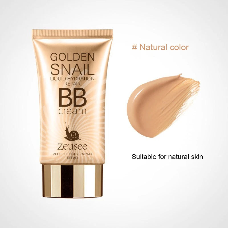 NEW Arrivals Golden Snail BB Cream Liquid Foundation Long-Lasting Oil Control Acne Base Cream Makeup Moisturizing Matte Before Milk Isolation Genuine Women Female Cosmetics Supplies