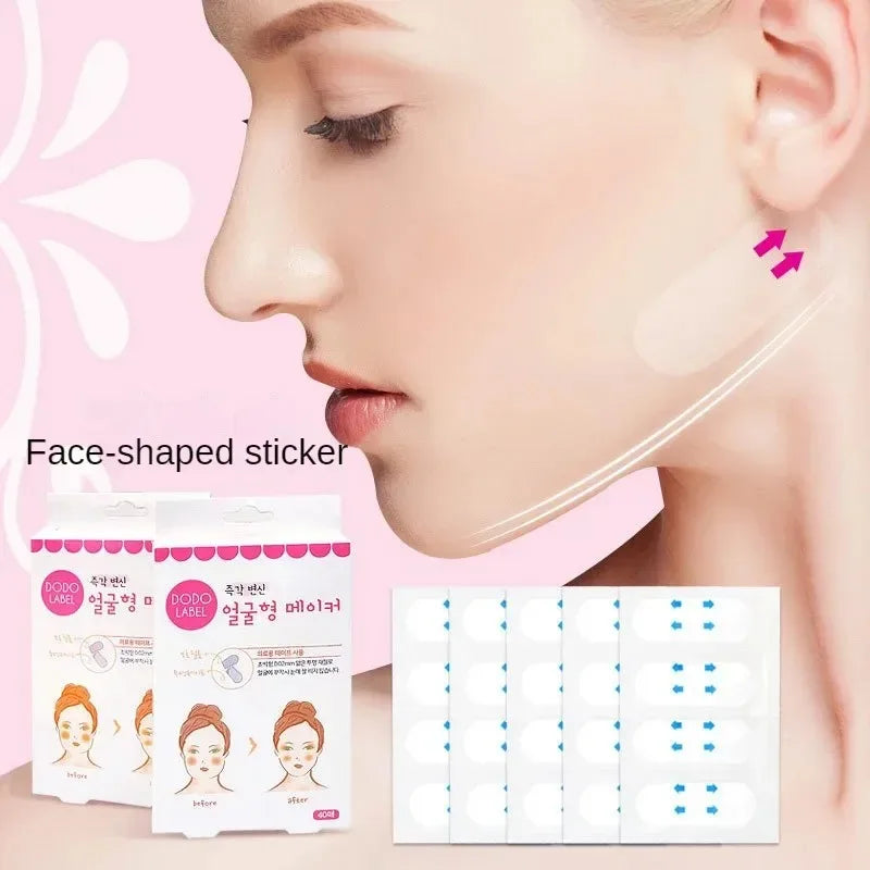Invisible Face Lifter Tape Waterproof V Face Adhesive Tape Face Lift Tape Scotch Anti-Wrinkle Facelifting Patch Skin Care Tools