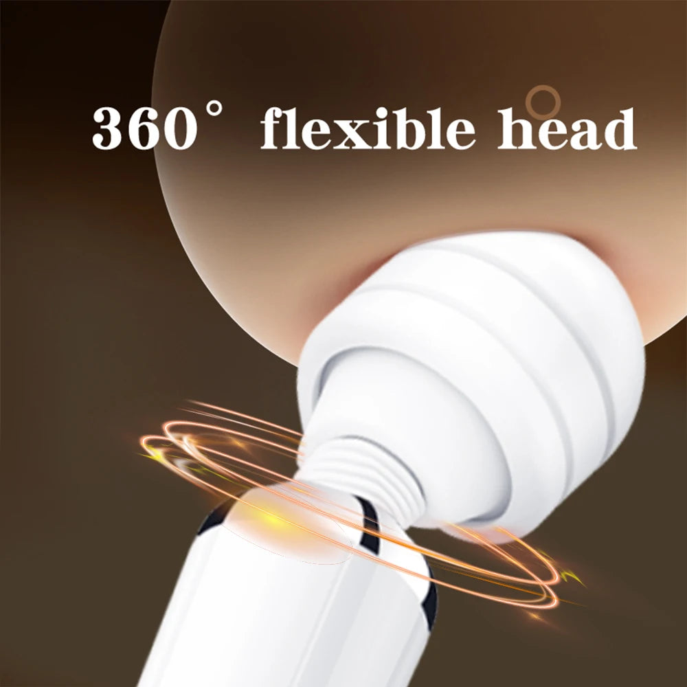 Big Dildo Vibrator AV Magic Wand Adult Sex Toys For Woman Couples Clitoris Vagina Stimulator G Spot Massager Female Masturbator