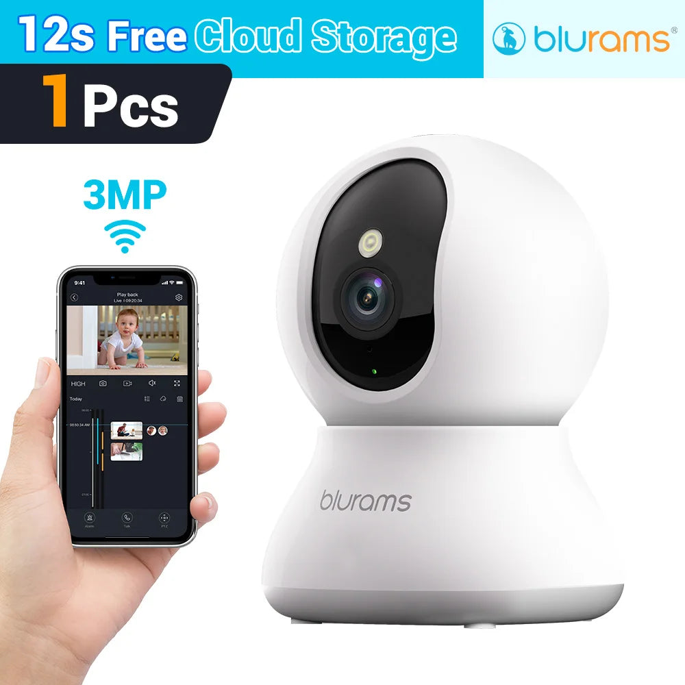 NEW Arrivals 1-4PCS Set 5G Family Baby Monitor Camera 2K HD Home Security Camera with Motion Detection and Two-Way Audio, Easy Setup, Clear Day & Night Vision Home Safety Supplies Protection