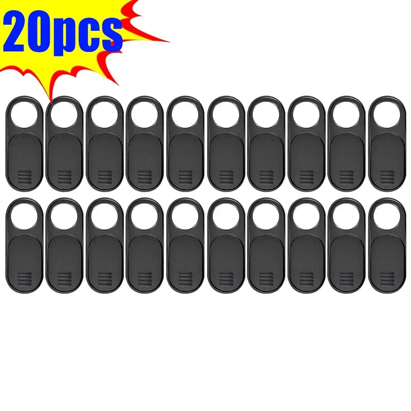 NEW Arrivals 50-100PCS Set Camera Covers for Tesla Model 3 Y Webcam Slide Blocker Privacy Protector Anti-Peep Sliding Camera Cover for PC Laptop Electronics Accessories