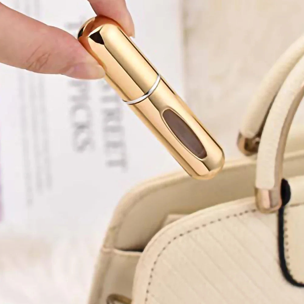 10PCS Perfume Bottle 5Ml Refillable Bottle with Spray Pump Empty Cosmetic Containers Travel Atomizer Bottle