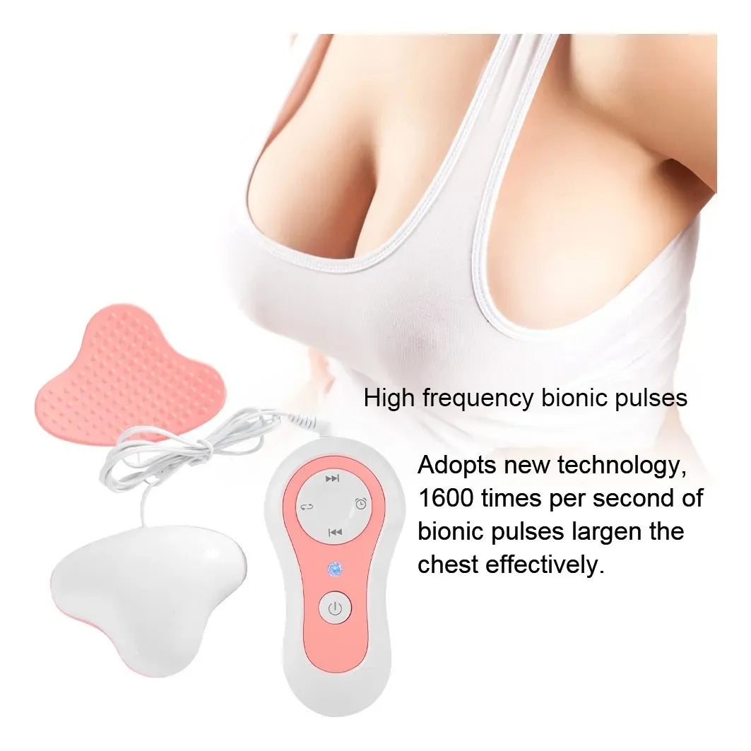 Magnet Breast Enhancer Electric Chest Enlargement Massager Anti-Chest Sagging Device Breast Acupressure Massage Therapy Tool