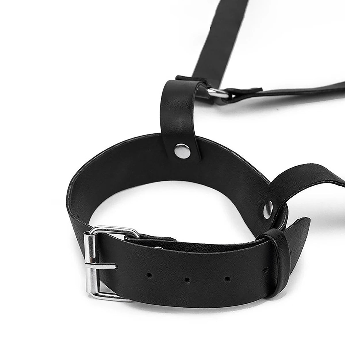 Women Fashion Leather Waist Belt Adjustable Chest Harness Decorative Harness Straps Corset belt Gothic Clothing Accessories