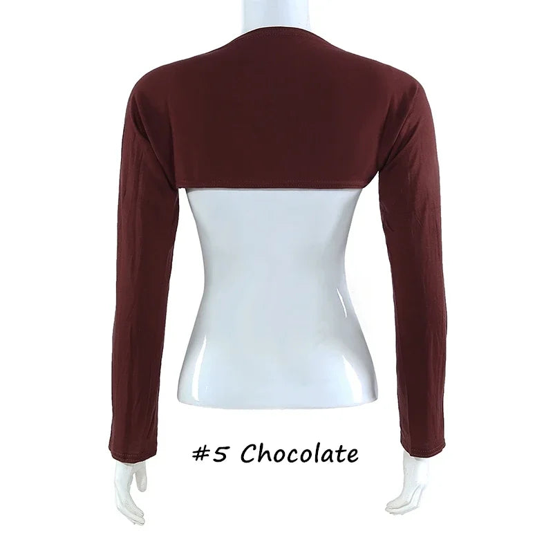 NEW Arrivals 15 Colors New Fashion Oversleeves Islamic Arm Cover Hijab Muslim Women Hijab Arm Warmers Femme Ramadan Middle East Sun Protection Outdoor Sports Apparel Accessories