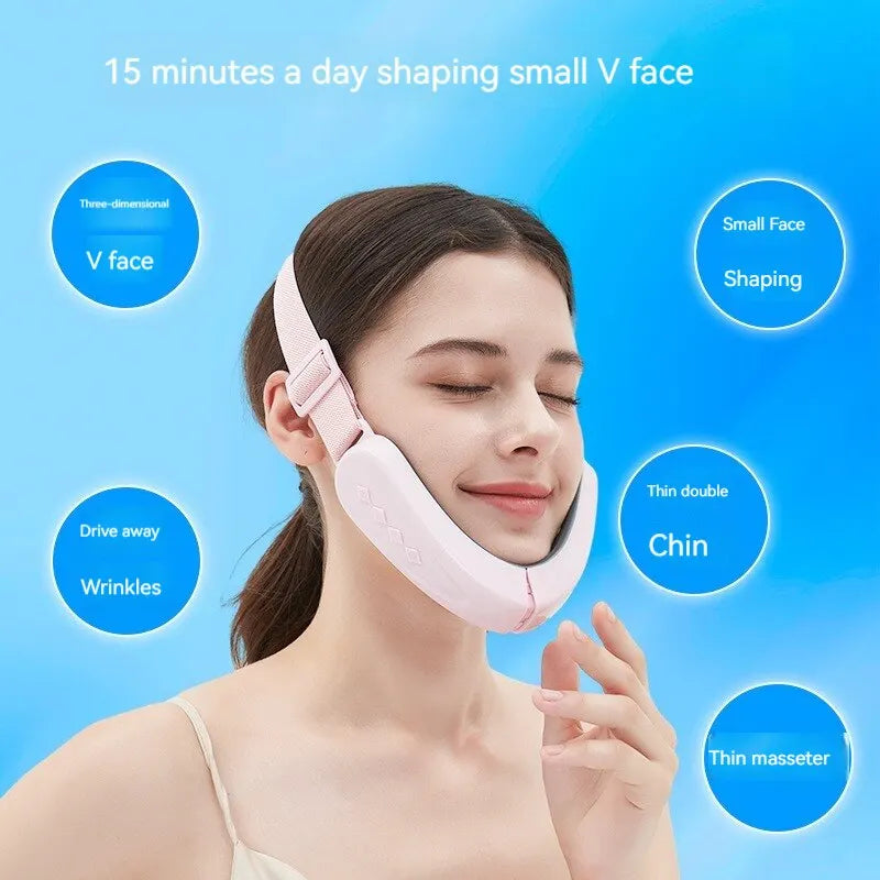 Facial Slimming Device Lifting And Firming V-Face Magic Device Fake Lines Face Correcting Massager Esthetics Instrument
