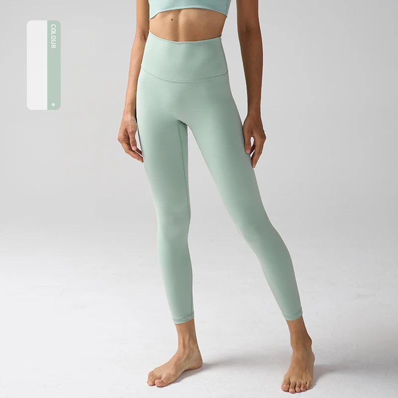 NEW Arrivals S-XL 20 Colors High Waist Naked Feeling Leggings Women Fitness Running Yoga Leggings Pants Energy Gym Tight Leggings Casual Workout Leggings