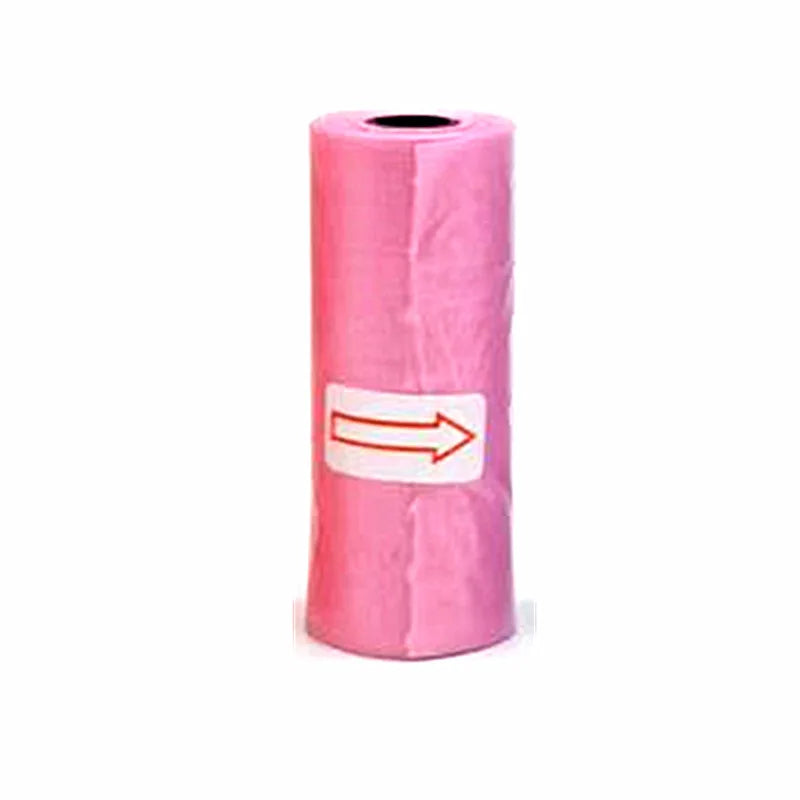 NEW 1200PCS in Box Random Color Cartoon Paw Graphic Dog Poop Bags Pet Poop Bags Leak-Proof Dog Waste Bags For Pet Supplies