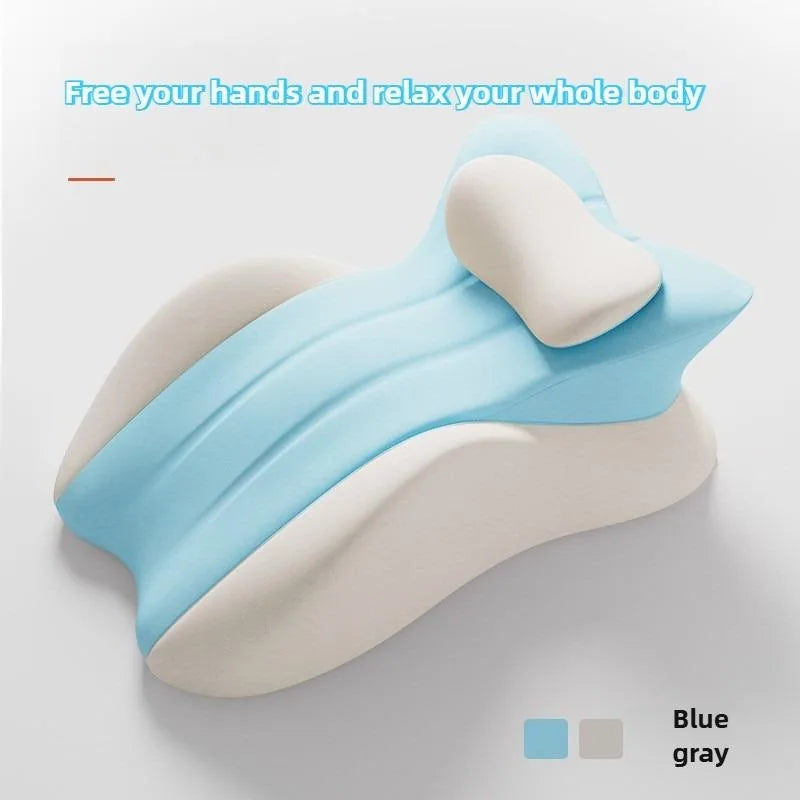 NEW Arrivals Lying in Bed Pillow Prone Pillow Multi-Functional Prone Pillow Memory Foam Ergonomic Pillow Machine Washable And Hypoallergenic Massage Relaxation Supplies