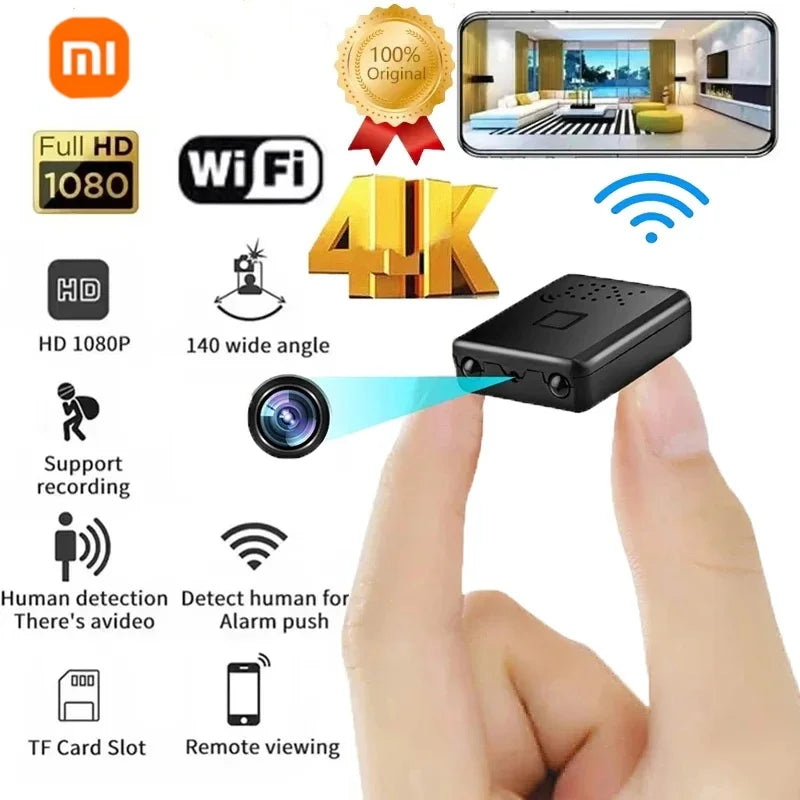 Xiaomi Mini Camera Full HD 4K WiFi 5G Night Vision Remote Security Monitoring Home Protection Waterproof Video Recorder