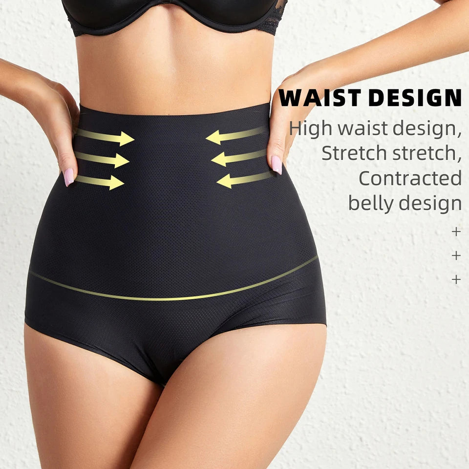 S-2XL High Waist Women Girls Underwear Slimming Tummy Control Body Shaper Fake Ass Butt Lifter Briefs Lady Sponge Padded Butt Push Up Panties Female Ladies High Quality Fashion Underwear Supplies