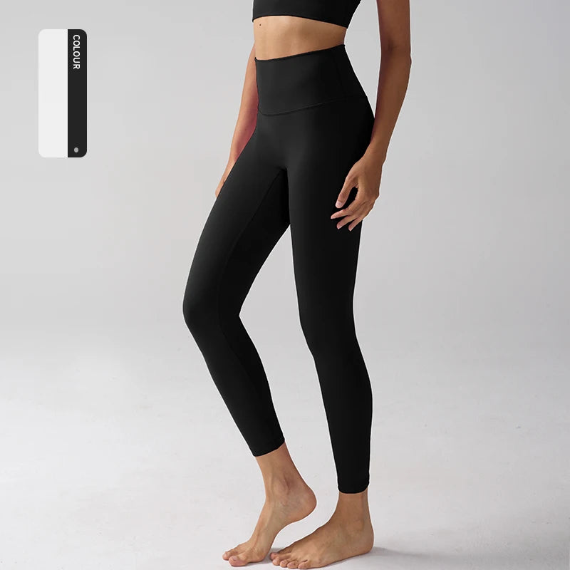 NEW Arrivals S-XL 20 Colors High Waist Naked Feeling Leggings Women Fitness Running Yoga Leggings Pants Energy Gym Tight Leggings Casual Workout Leggings