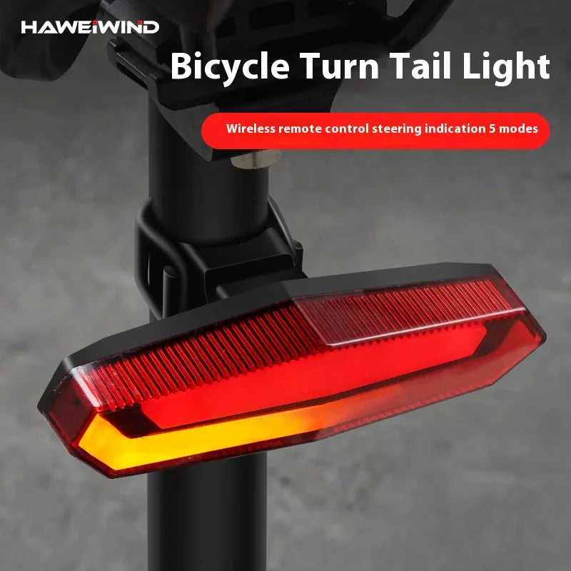 NEW Arrivals USB Rechargeable LED Warning Light Set For Bicycle Accessories Waterproof Bicycle Tail Light For Night Riding Equipment For Mountain Road Bikes