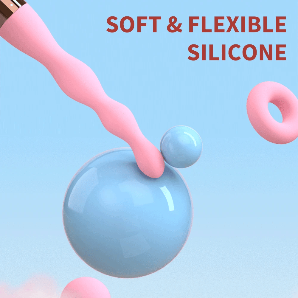 10 Frequency Silicone Backyard Bead vibrating Butt Plug G spot female masturbation vibrator Adults Products Sex Toys For Women