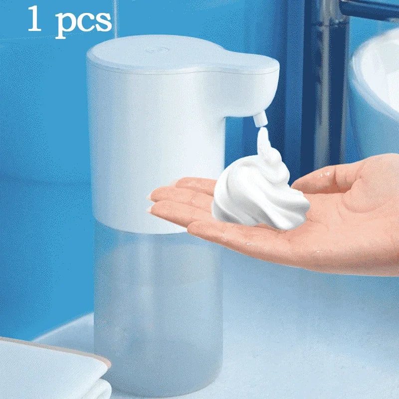 USB Charging Automatic Induction Mini Foam Soap Dispenser Smart Infrared Touchless Hand Washer Kitchen Bathroom Dispenser 2pcs