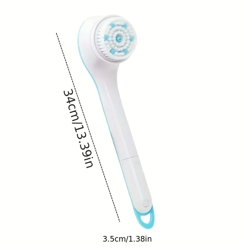 Electric spin spa brush Back Brush Long Handle For Shower Brush Used For Body Cleaning Exfoliating Massage Body