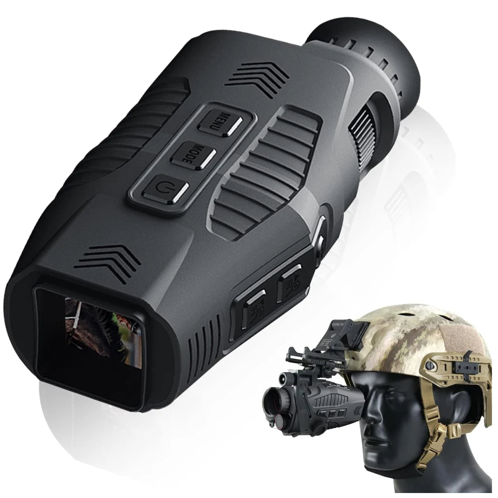 NEW Night Vision Goggles,1080P 64GB Card Digital Night Vision Monocular, Infrared Monocular Save Photos/Videos, Thermal Imaging Telescopes Outdoor Camping Hunting